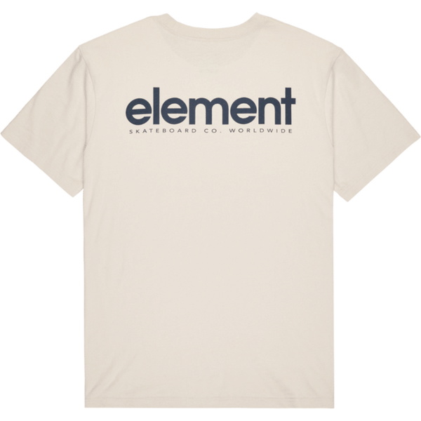 2026 Element Mens Lowcase BP T-Shirt ELYZT00594 - Oat Milk